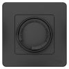 Светорегулятор поворотно-нажимной универсальный СП Blanca 400Вт антрацит SE BLNSS040016 1210391
