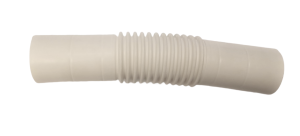 Соединитель к трубе гибкий атмосферостойкий д.40мм (ПВХ) (20шт/уп) БЕЛЫЙ СГ-40Б