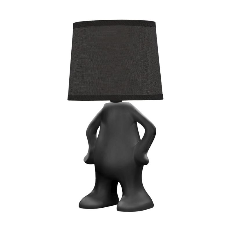 Светильник декоративный Человечек, черный с черным абажуром, Е27 REXANT 603-1038