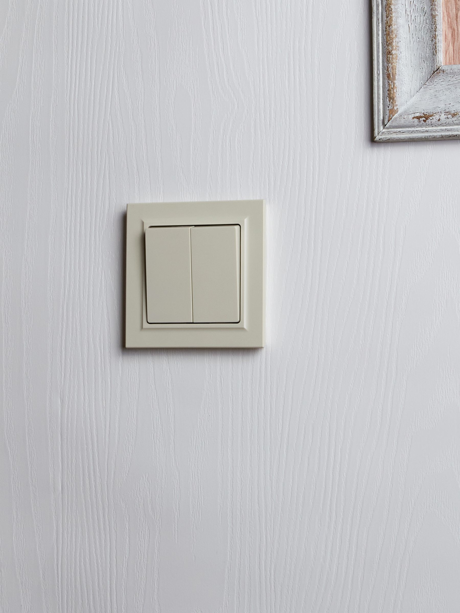 BRITE Выключатель 2-клавишный 10А в сборе ВСР10-2-0-БрКр бежевый IEK - Фото 7