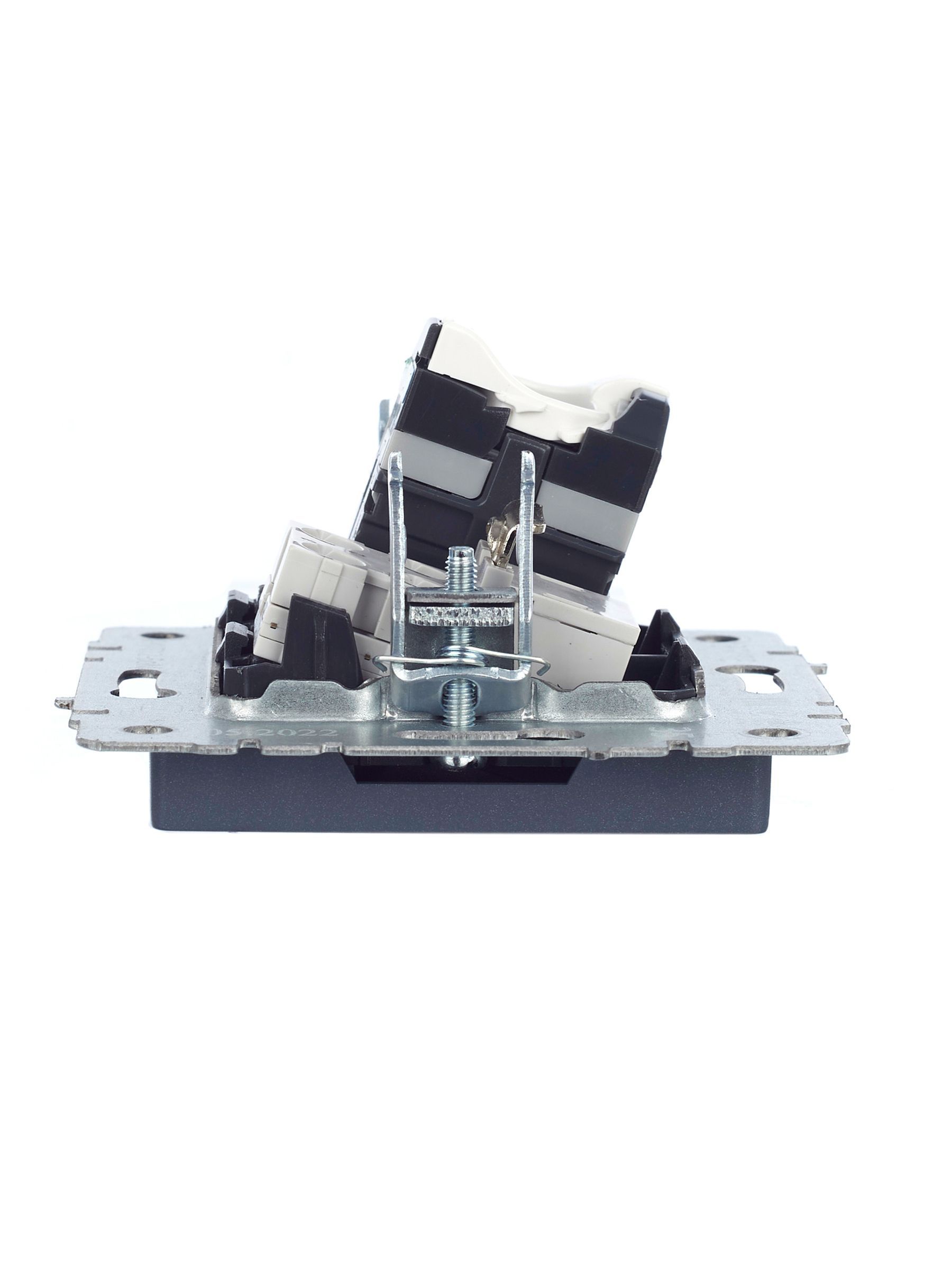 BRITE Розетка двойная RJ11+RJ45 кат.5E РК/Т12-БрМ маренго IEK - Фото 7