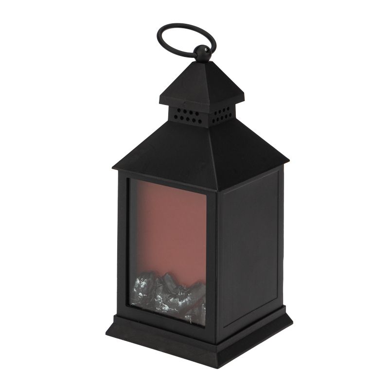 Светодиодный камин Волшебный фонарь с эффектом живого огня 11х11х24,5 см, батарейки 3хАА (не в комплекте) - Фото 3