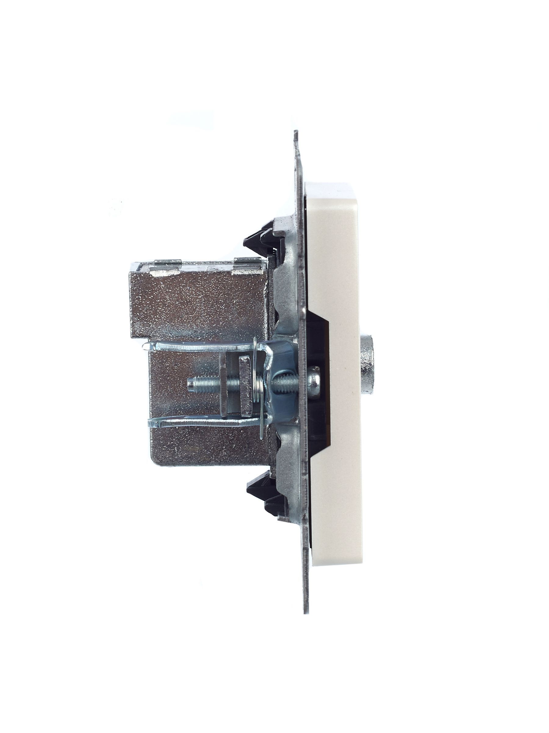 BRITE Розетка TV проходная РТВ10-0-БрЖ жемчуг IEK - Фото 6