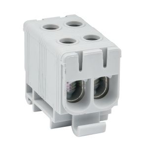 Клемма двойная КСВ 16-50 серая EKF plc-kvs2-16-50-grey