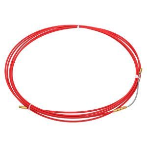 Протяжка кабельная стеклопруток 3.5 мм со смен. наконеч., 5 м EKF ft-fg-5