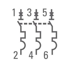 Авт. выкл. 3P 63А (C) 4,5kA ВА 47-63 EKF