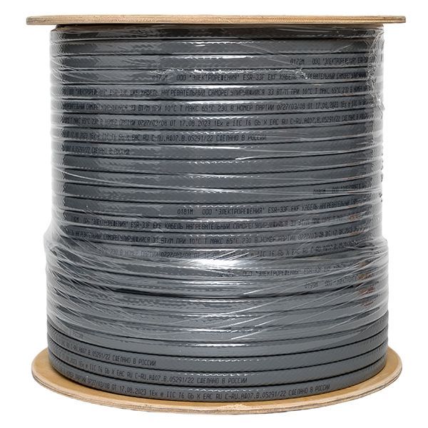 Саморегулирующийся нагревательный кабель ESR-15F, 200 м ESR-15F-200