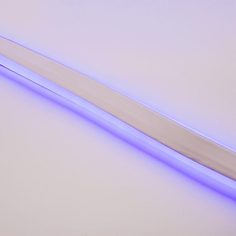Гибкий неон LED SMD 8х16 мм, двухсторонний, синий, 120 LED/м, бухта 100 м - Фото 4