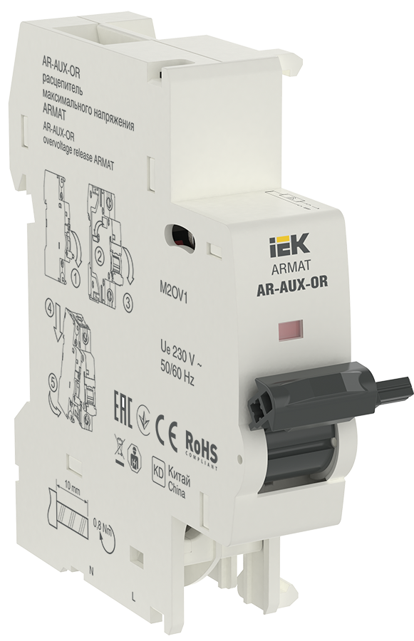 ARMAT Расцепитель максимального напряжения AR-AUX-OR 220...240В IEK
