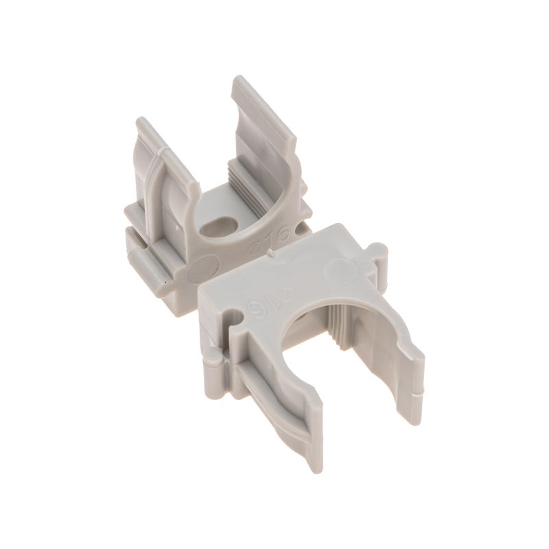 Крепеж-клипса для монтажного пистолета Ø 16 мм, серая (100 шт/уп) REXANT 28-0416-1