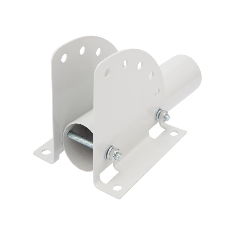 Кронштейн накладной / под бандажную ленту с переменным углом белый (230х150х150, Ø 51) REXANT  арт.607-300; 607-301;607-303 607-400