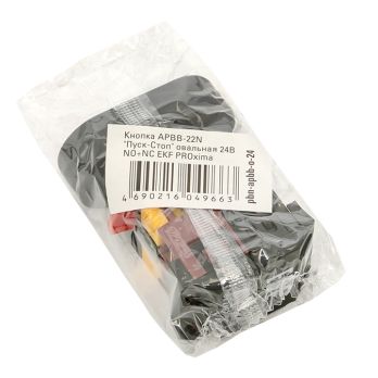 Кнопка APBB-22N "Пуск-Стоп" овальная 24В NO+NC EKF