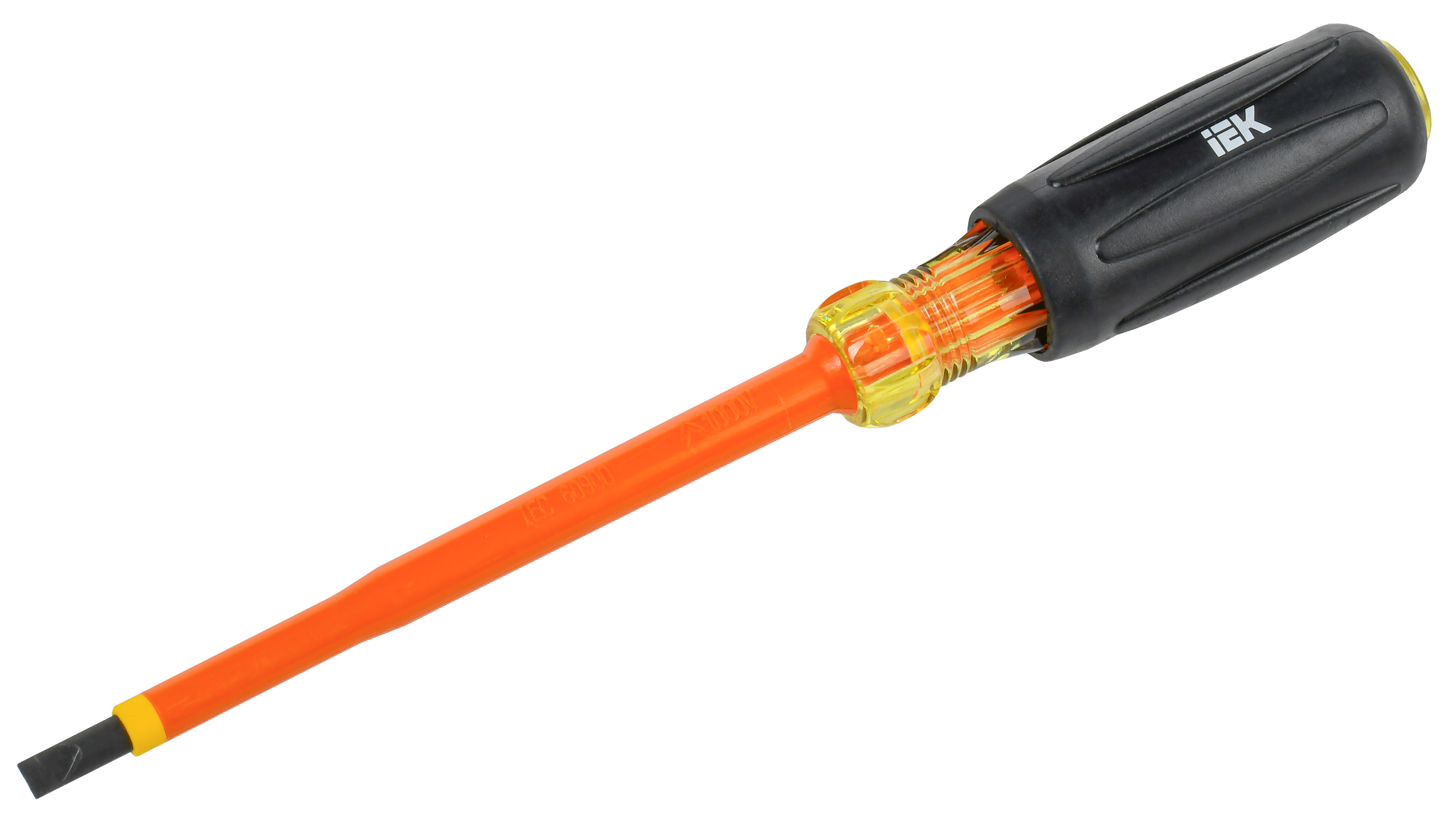 ARMA2L 5 Отвертка диэлектрическая SL5,5х125 Т3 IEK A2L5-SC30-T3-SL-55-125