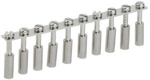 Перемычка центральная для КВИ-6мм2 10PIN IEK YZN30Q-006-10P