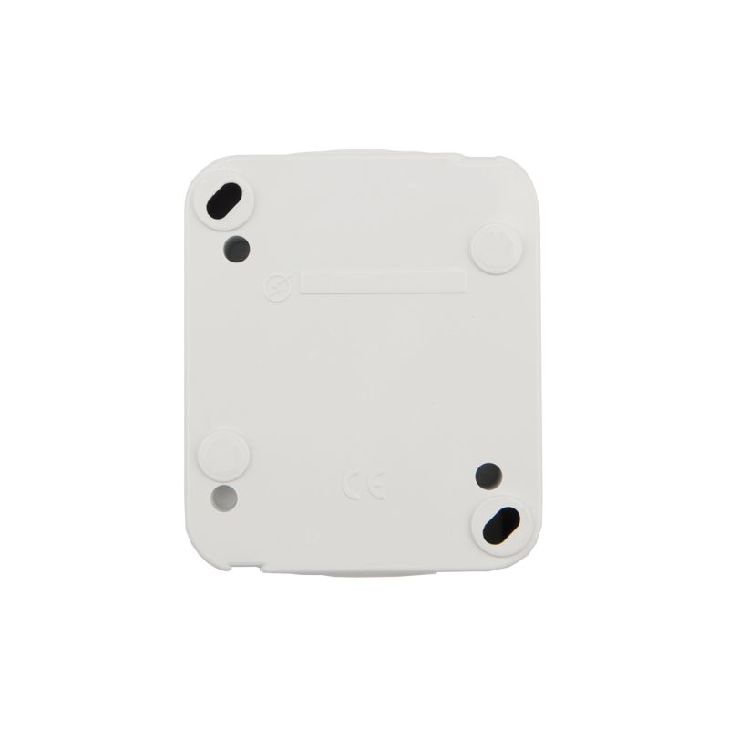 Розетка одноместная Mini OG IP54 с/з, о/у, белая KRANZ - Фото 5