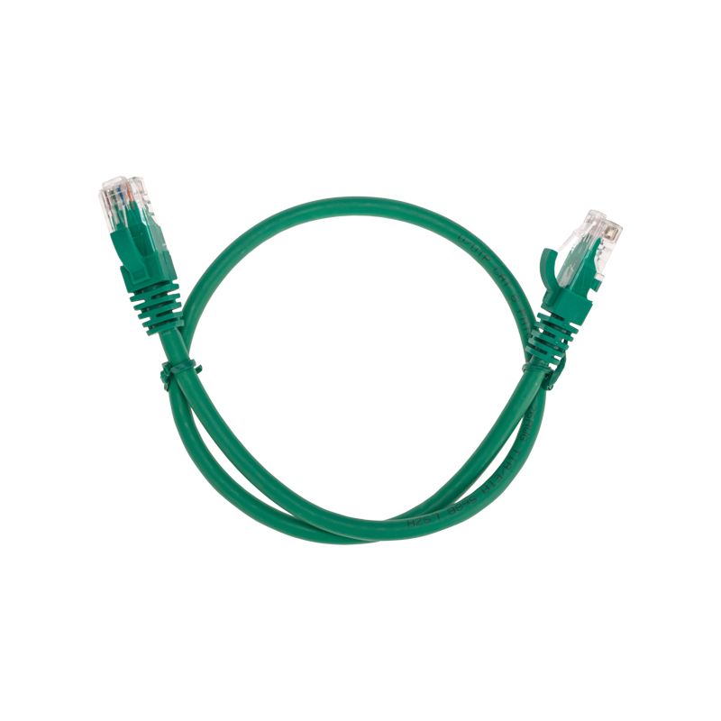 Патч-корд U/UTP, CAT 6, RJ45-RJ45, 26AWG, LSZH, зеленый, 0,5м REXANT 02-0296-05
