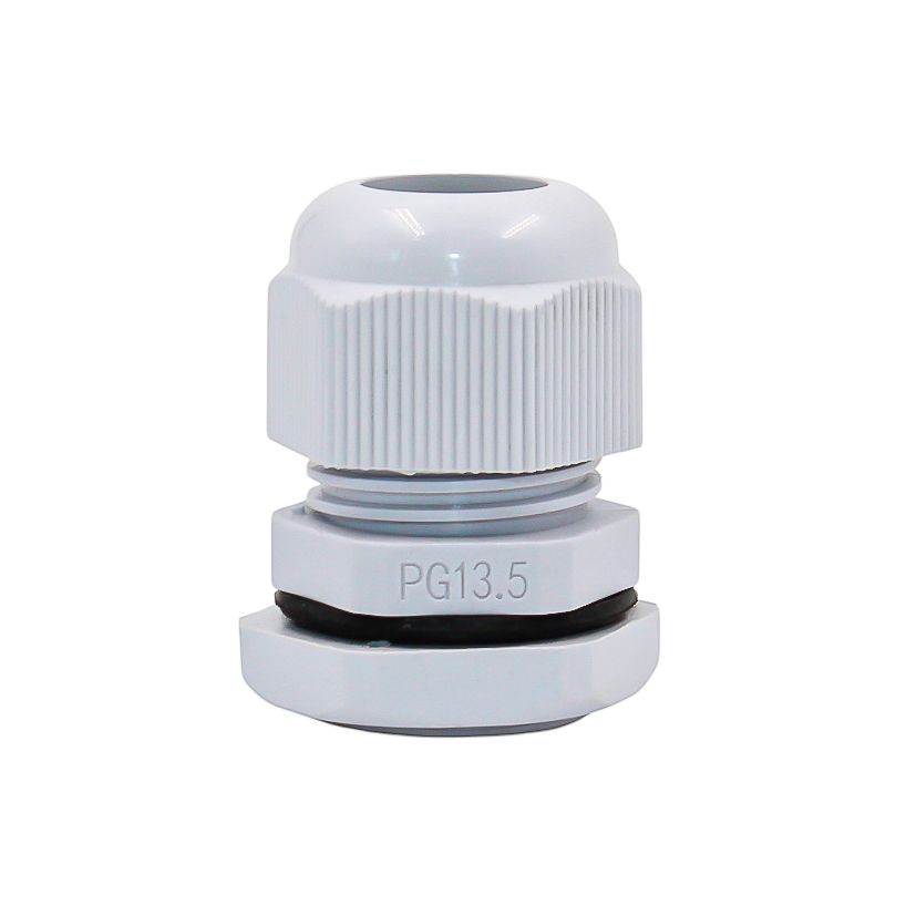 Ввод кабельный PG-13.5 серый, нейлон, IP68 (d кабеля 6-12 мм) 0807-0004