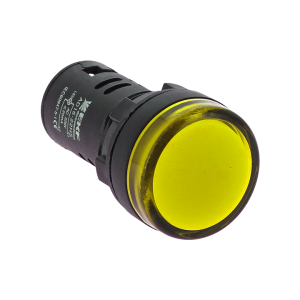 Матрица светодиодная AD16-22HS желтая 24В AC/DC EKF ledm-ad16-o-24