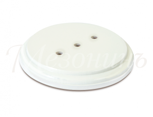 Подложка одноместная "Элегант", цвет-  белый, ТМ "МЕЗОНИНЪ" GE70711-01 GE70711-01