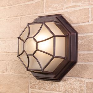 Светильник уличный настенный Telarana L капучино GL 1024D Elektrostandard a043660