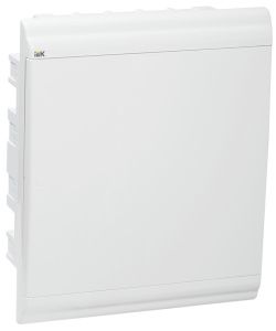 PRIME Корпус пластиковый ЩРВ-П-24 модуля встраиваемый белый/белая дверь IP41 IEK MKP82-V-24-WD-41-10