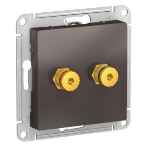 Розетка аудио 2-м AtlasDesign мокко SE ATN000687 1240385