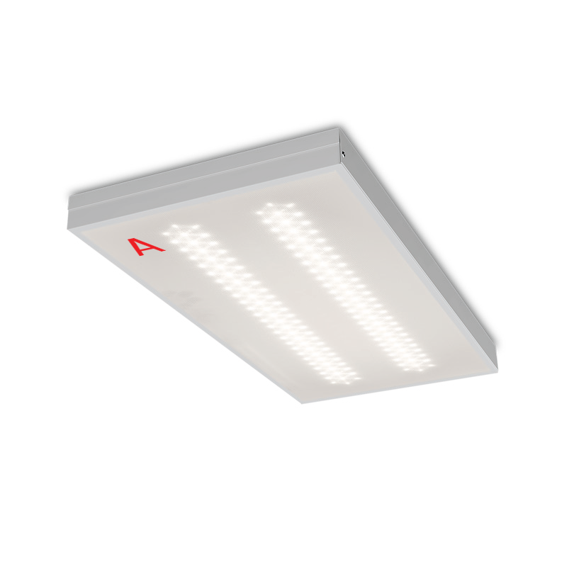 Светильник WOLTA PRO ОФИС ДВО01-18-242-4К-90 с БАП EM1 18Вт 4000К Ra90 IP40 Микропризма 2400лм 595х2