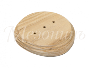 Накладка "Ретро" на оцилиндрованное бревно D220мм., 1-местная, внешний размер: 102 х 106 мм., ТМ "Ме GE71721-00