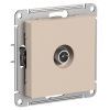 Розетка TV проходная AtlasDesign 4дБ механизм песочн. SE ATN001292 1712786