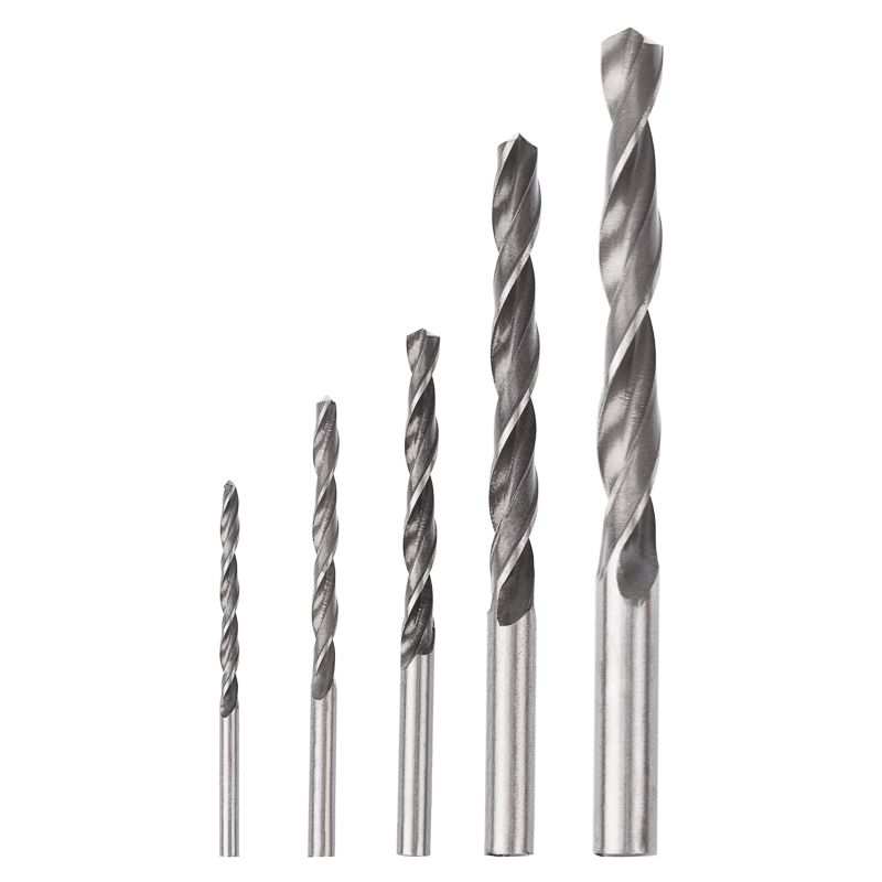 Набор сверл по металлу, (HSS) диаметр 4,0-10,0мм, 5 шт. KRANZ KR-91-0632