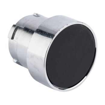 Исполнительный механизм кнопки XB4 черный плоский возвратный без фиксации, без подсветки