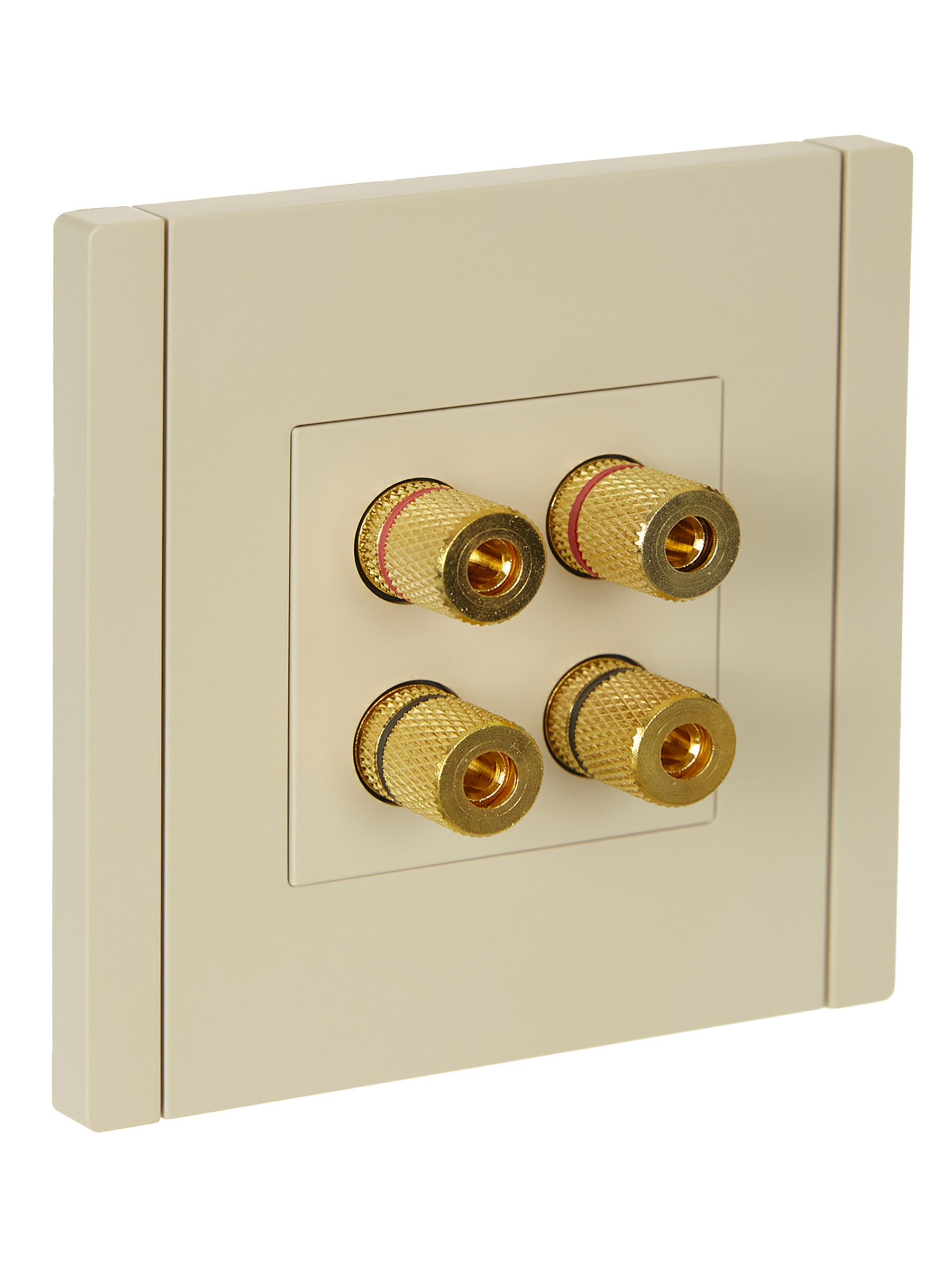 FORTE&PIANO Аудиорозетка 4-местная FP439 ваниль IEK FP-S40-K10