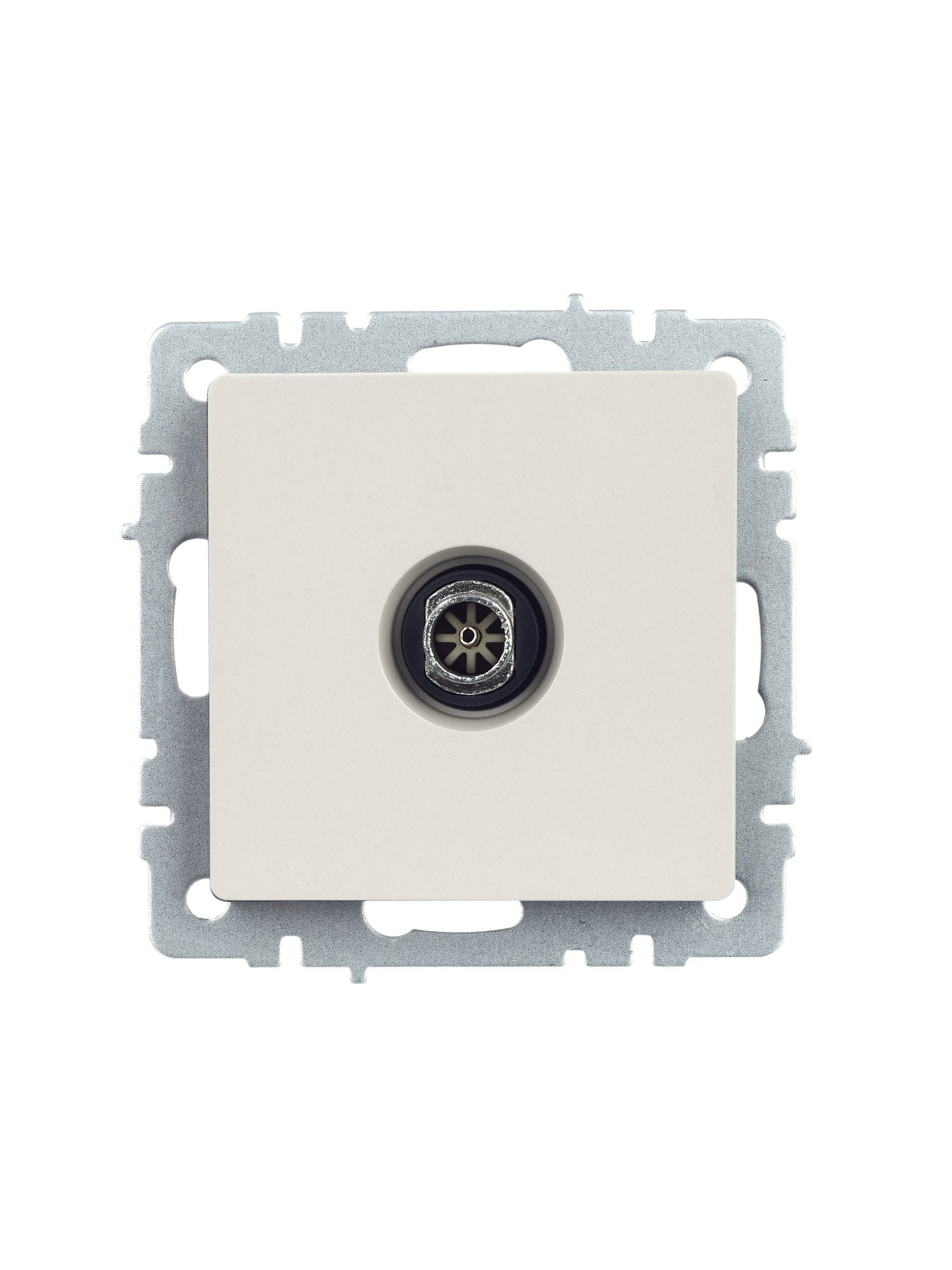 BRITE Розетка TV оконечная РТВ11-0-БрЖ жемчуг IEK - Фото 7