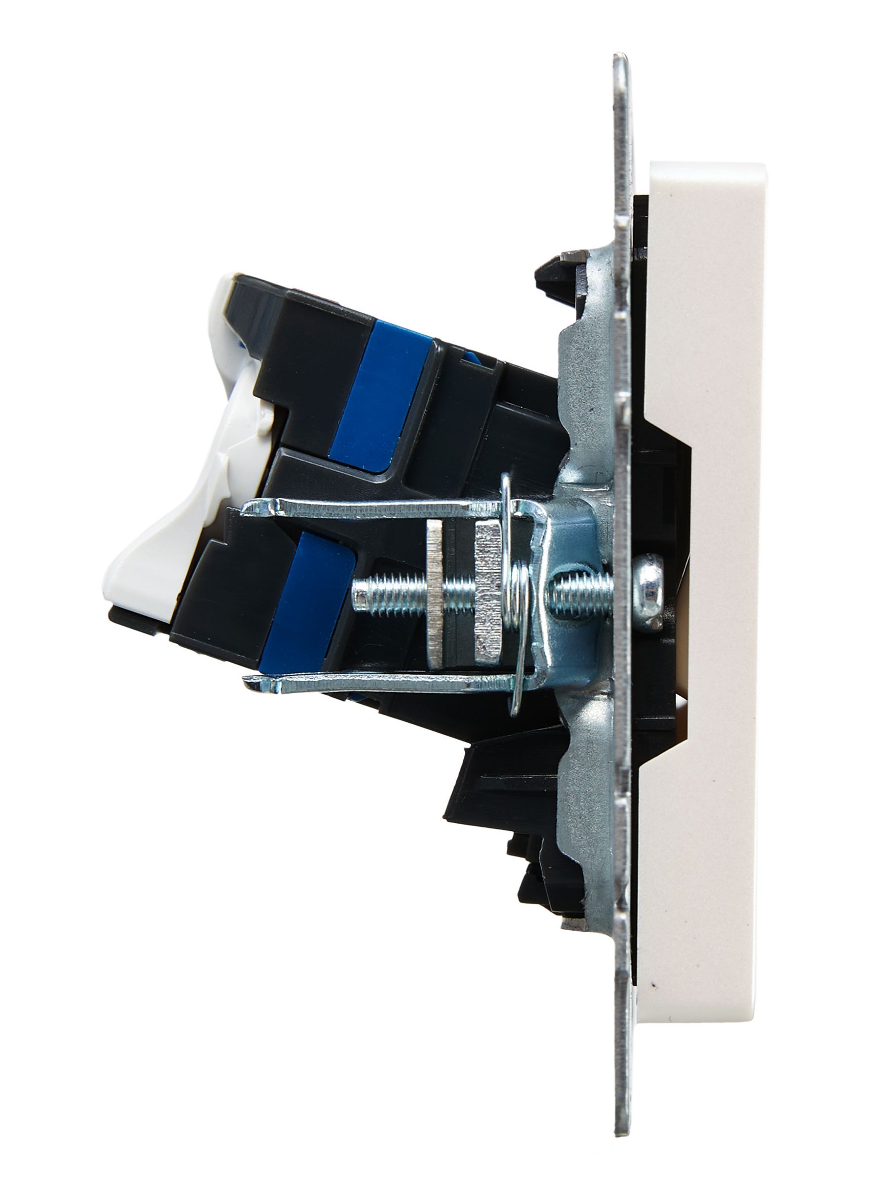 BRITE Розетка компьютерная двойная RJ45 кат.6 РК11-2-БрЖ жемчуг IEK - Фото 6