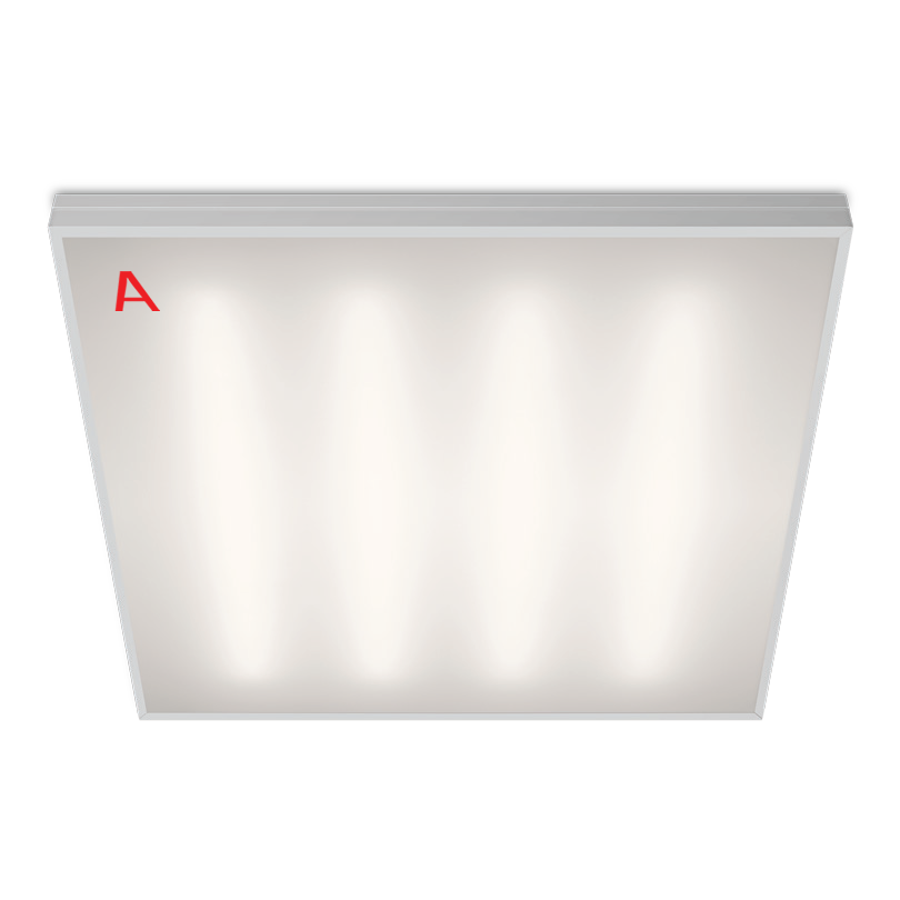 Светильник WOLTA PRO ОФИС ДВО01-36-041-4К-90 с БАП EM1 36Вт 4000К Ra90 IP40 Матовый 4500лм 595х595х4