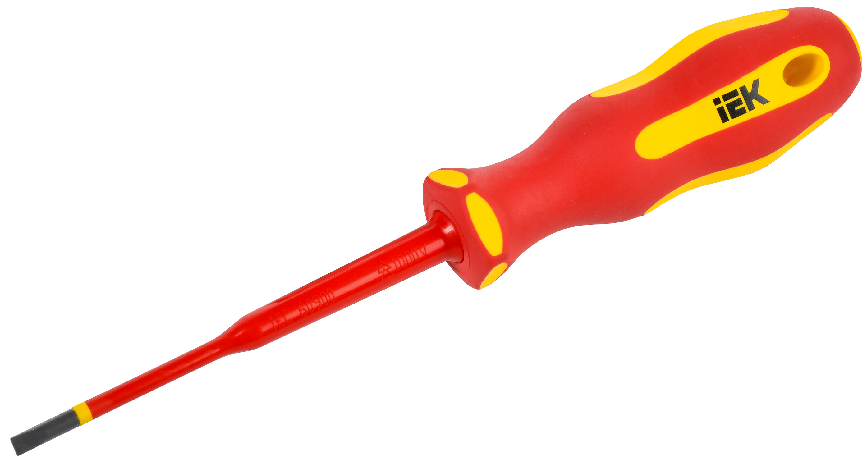 ARMA2L 5 Отвертка диэлектрическая SLIM SL4,0х100 Т2 IEK A2L5-SC31-T2-SL-40-100