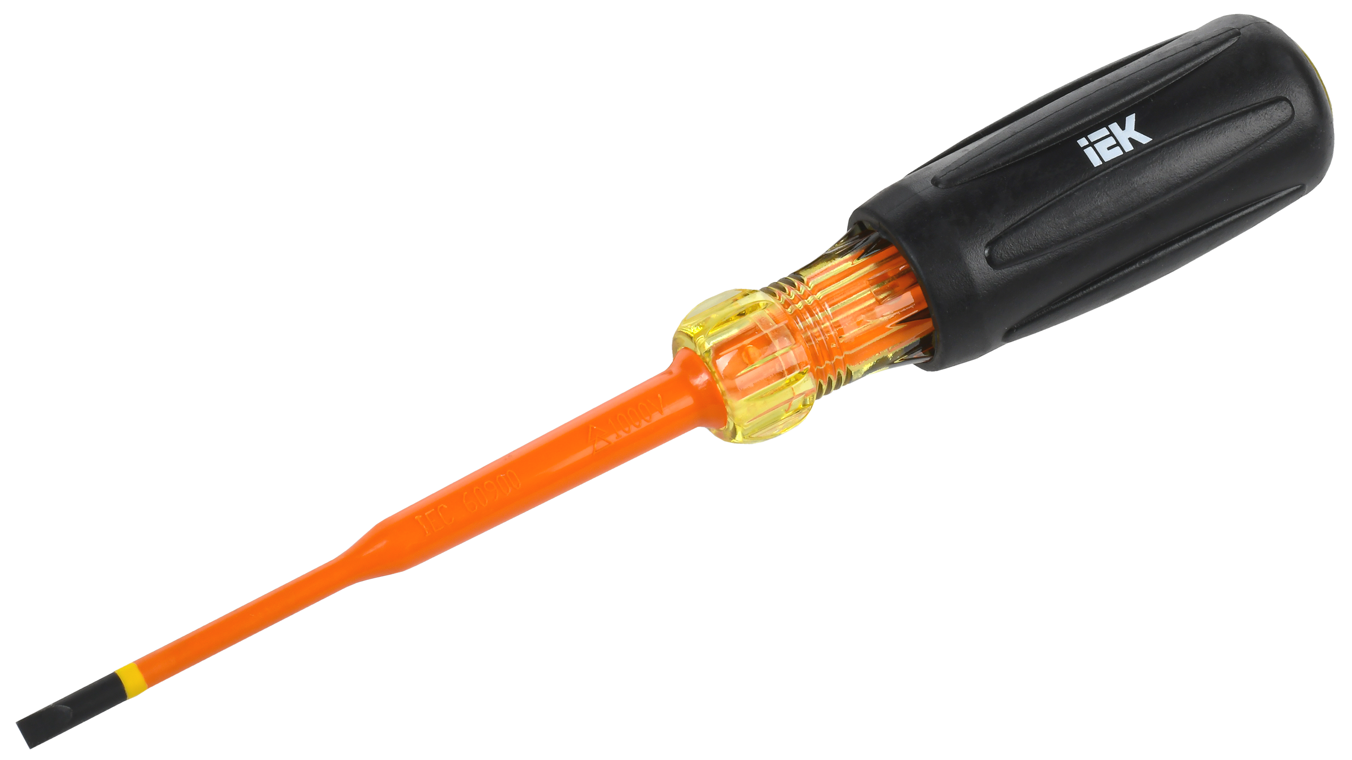 ARMA2L 5 Отвертка диэлектрическая SLIM SL4,0х100 Т3 IEK A2L5-SC31-T3-SL-40-100