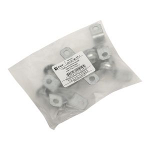Скоба метал. двухлапковая d16-17 мм (10 шт) EKF PROxima sm-2-16-17-r