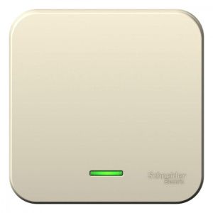 Выключатель 1-кл. ОП Blanca 6А IP20 (сх. 1) 250В с подсветкой с изолир. пластиной молочн. SE BLNVA061112 1210496