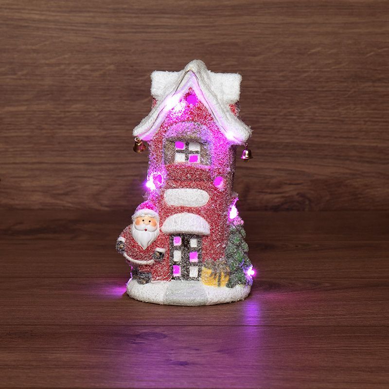 Керамическая фигурка Красный домик 11,5х8,5х20,4 см 505-026