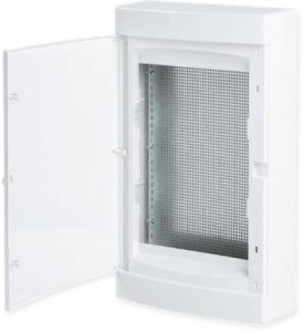 Щит слаботочный навесной "Unix" белая дверь 3 габарит 485x287x112 IP40 ux-3m-nw