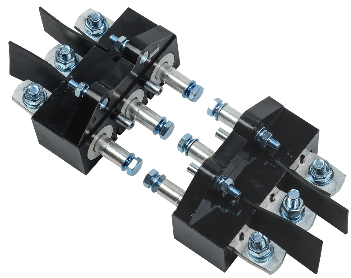 Панель втычная ПМм1-400е/630е c задним резьбовым присоединением для ВА88-39 MASTER с электронным расцепителем IEK