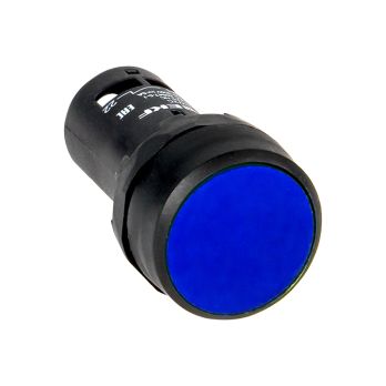 Кнопка SW2C-11 возвратная синяя NO+NC EKF