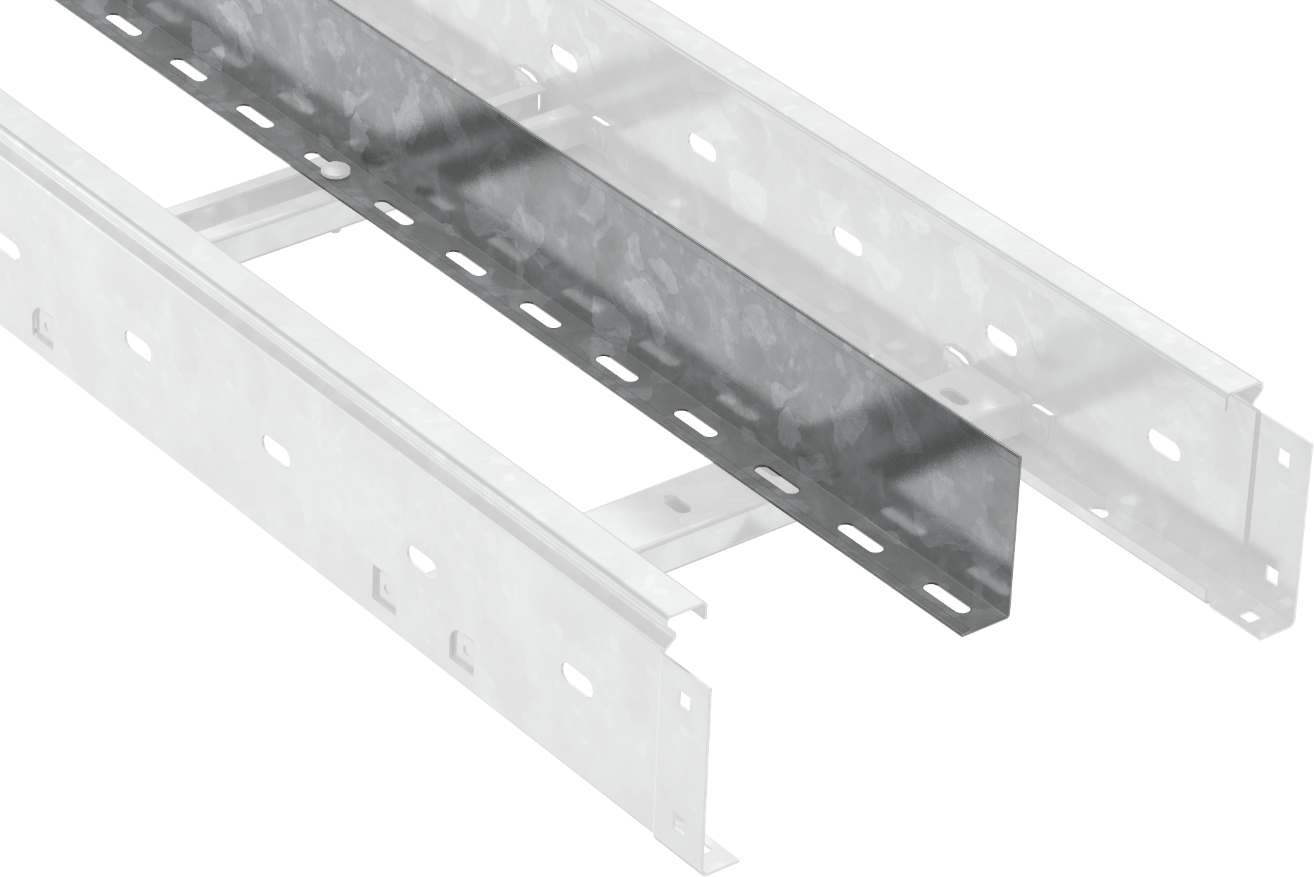 Перегородка разделительная h=80мм L3000 IEK - Фото 2