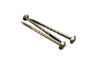 Саморез для выключателя / изолятора, цвет - темная бронза, ТМ  "МЕЗОНИНЪ", (40шт/уп) GE30002-38 GE30022-38