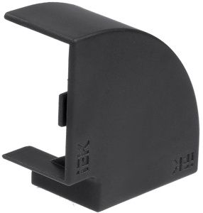 ELECOR Поворот 90град КМП 15х10 черный (4шт/компл) IEK EL-KK10D-P-015-010-K02