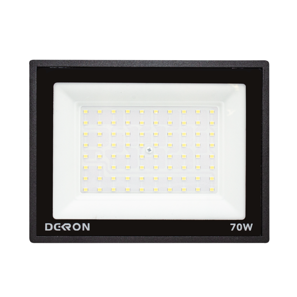 Прожектор светодиодный 70Вт, 5600лм, 6500K, черный, IP65  - Фото 2