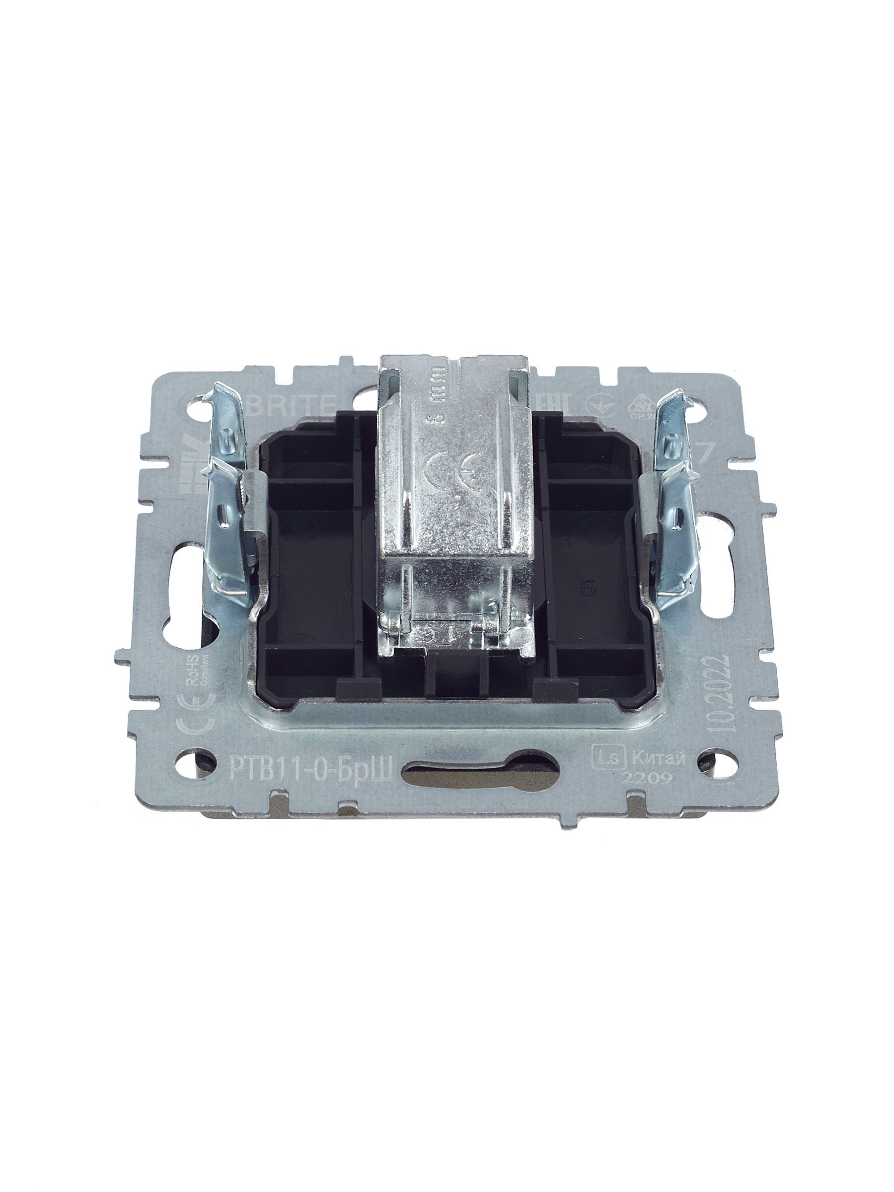 BRITE Розетка TV оконечная РТВ11-0-БрШ шампань IEK - Фото 8