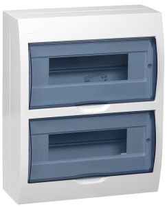 KREPTA 3 Корпус пластиковый ЩРН-П-24 IP41 белый IEK MKP12-N-24-40-10