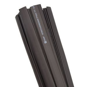 ТУТ нг 16/8 черная в отрезках по 1м EKF tut-16-b-1m